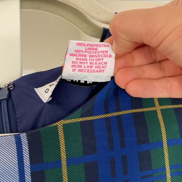 GRETCHEN SCOTT campbell plaid tiered midi dress - Picture 6 of 12